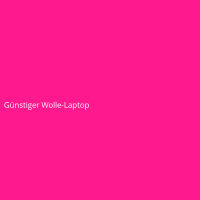 Günstiger Wolle-Laptop