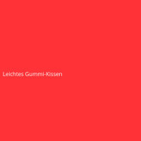 Leichtes Gummi-Kissen