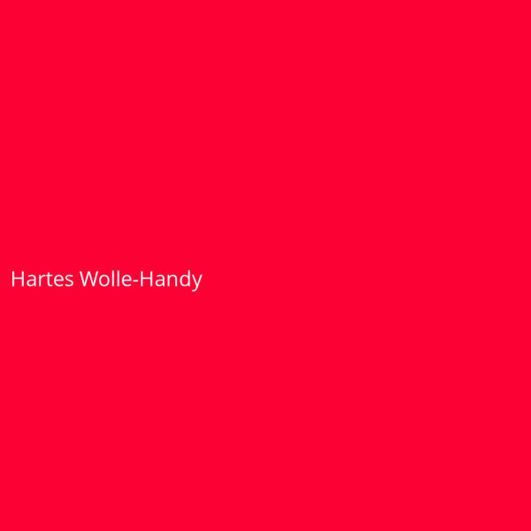 Hartes Wolle-Handy