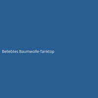 Beliebtes Baumwolle-Tanktop