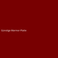 Günstige Marmor-Platte