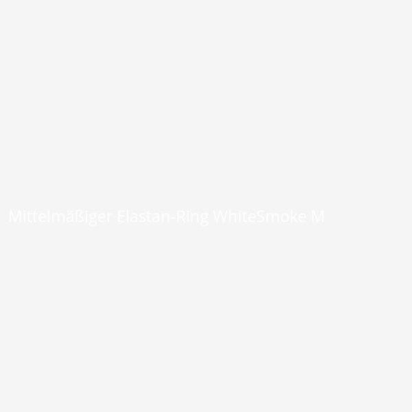 Mittelmäßiger Elastan-Ring WhiteSmoke M