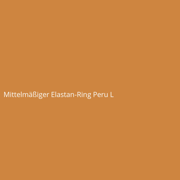 Mittelmäßiger Elastan-Ring Peru L
