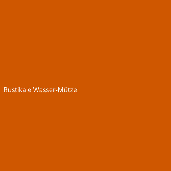 Rustikale Wasser-Mütze