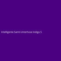 Intelligente Samt-Unterhose Indigo S