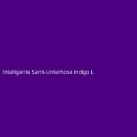 Intelligente Samt-Unterhose Indigo L