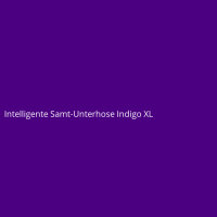 Intelligente Samt-Unterhose Indigo XL