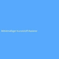 Mittelmäßiger Kunststoff-Rasierer