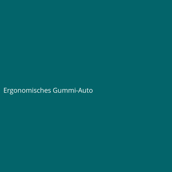Ergonomisches Gummi-Auto