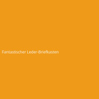 Fantastischer Leder-Briefkasten